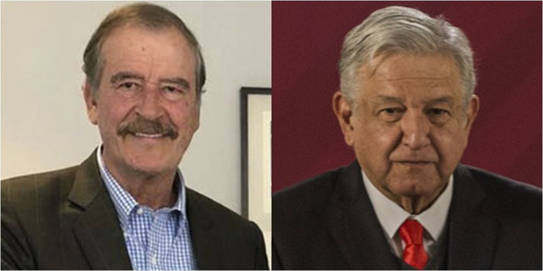 Fox celebra que empresario sacó a AMLO de zona protegida tras abucheos