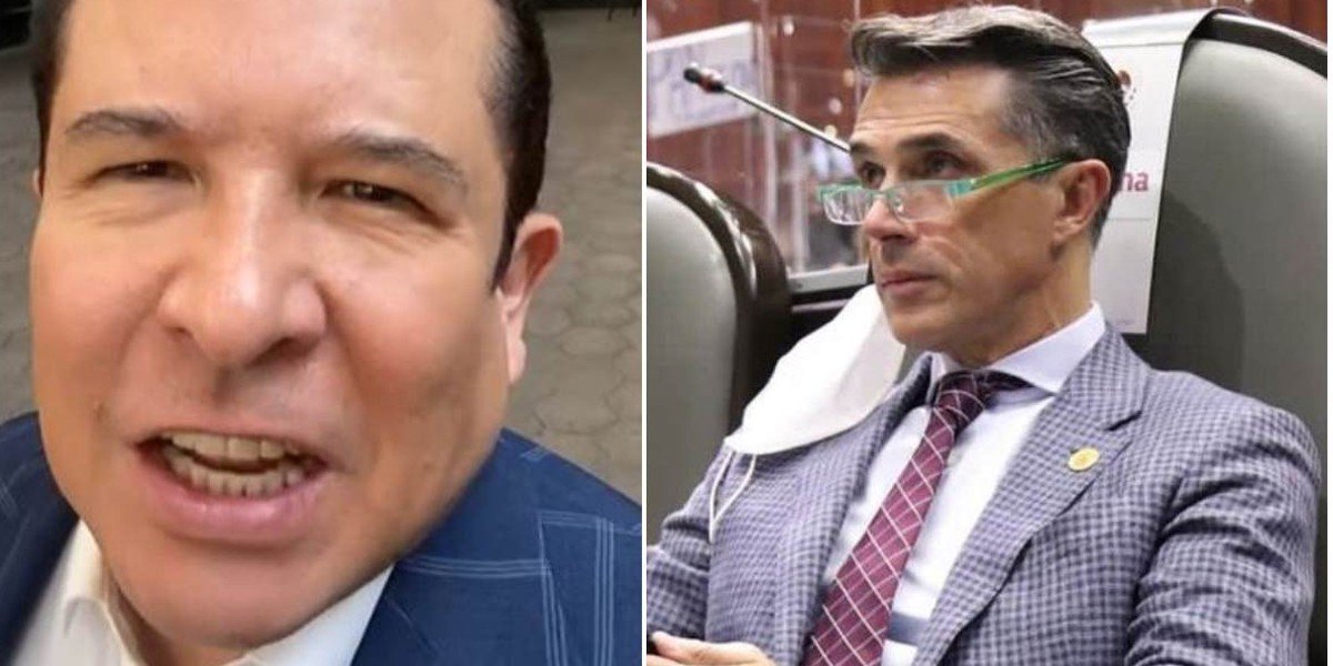 Gustavo Adolfo Infante reta a Sergio Mayer a que lo demande tras audio filtrado