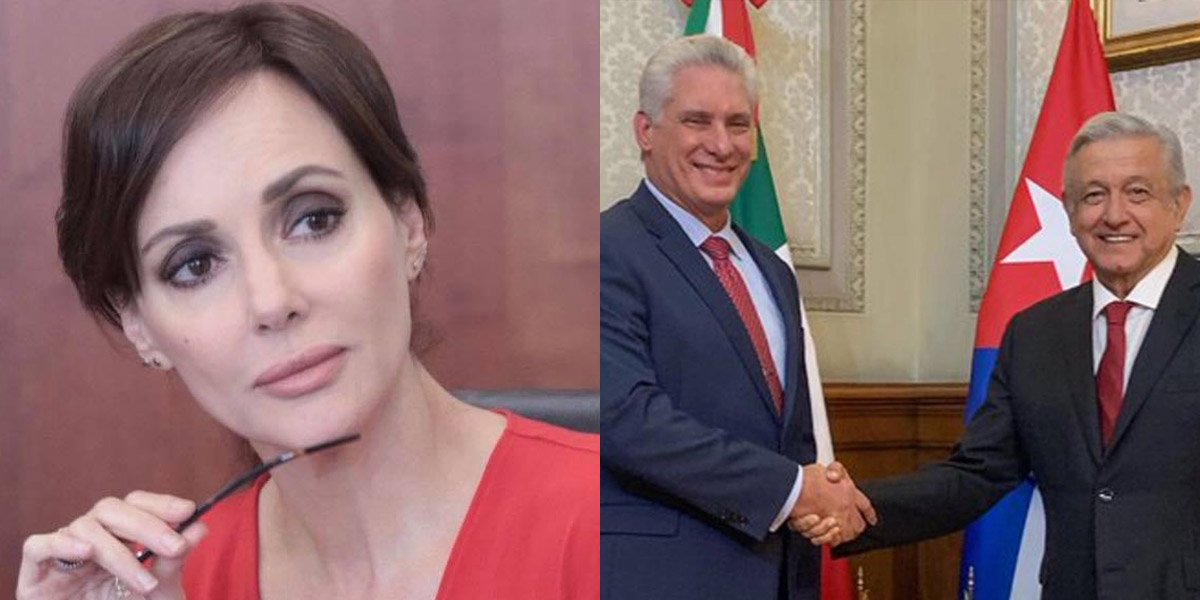 Lilly Téllez rechaza visita de Díaz-Canel a México y revive frase 'comes y te vas'