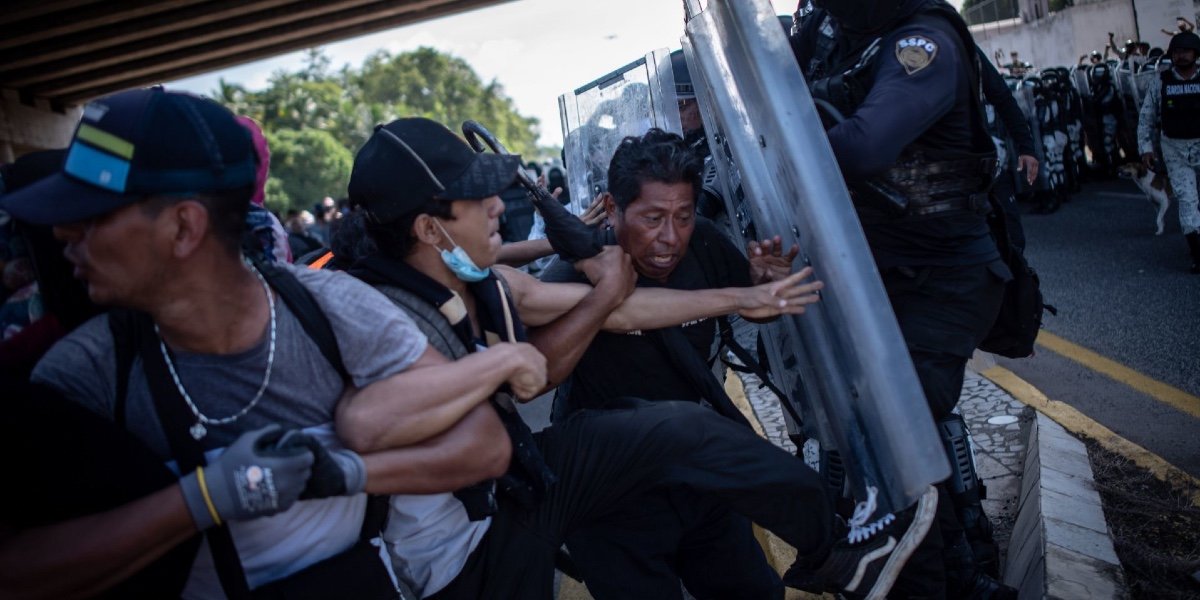 Guardia Nacional rescató migrantes que eran transportados ilegalmente en malas condiciones: SSPC