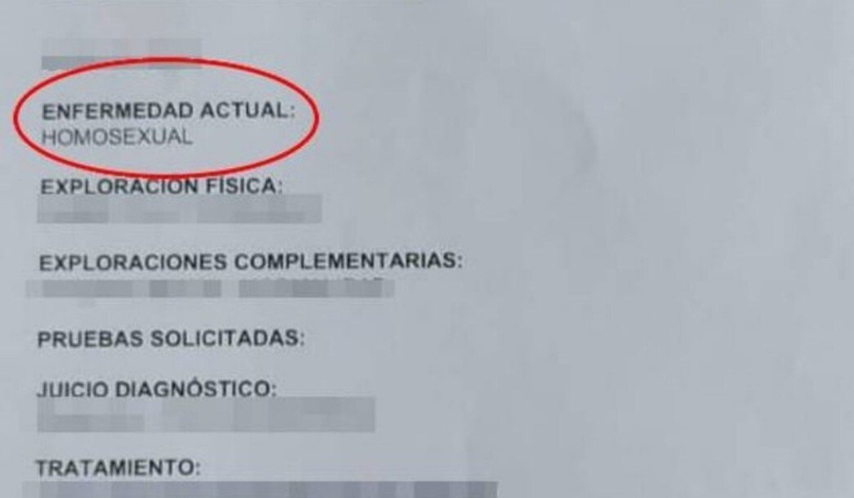 Doctor diagnostica ‘homosexual’ a paciente como si fuera enfermedad