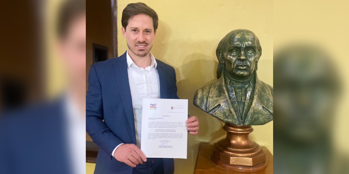 Eduardo Contró buscará convenios con otros países para detonar economía en la alcaldía Miguel Hidalgo