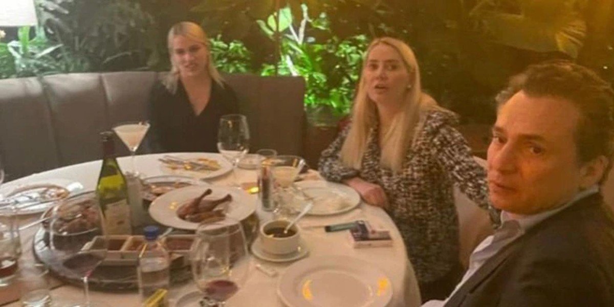 ¿Con qué miembro de una familia poderosa en México cenaba Emilio Lozoya en restaurante de lujo?