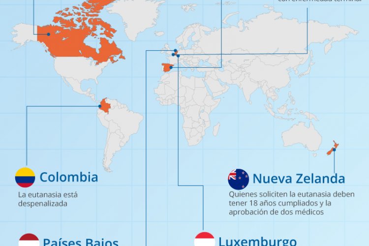 Países donde es legal la eutanasia Político MX