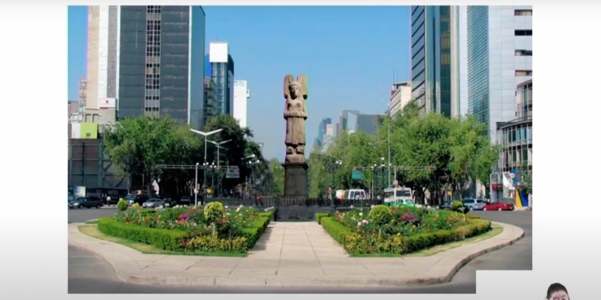 Sheinbaum da a conocer que 'la joven de Amajac' ocupará espacio de la glorieta de Colón en Reforma