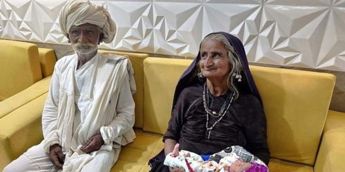 Mujer da a luz a su primer hijo a los 70 años; historia causa polémica