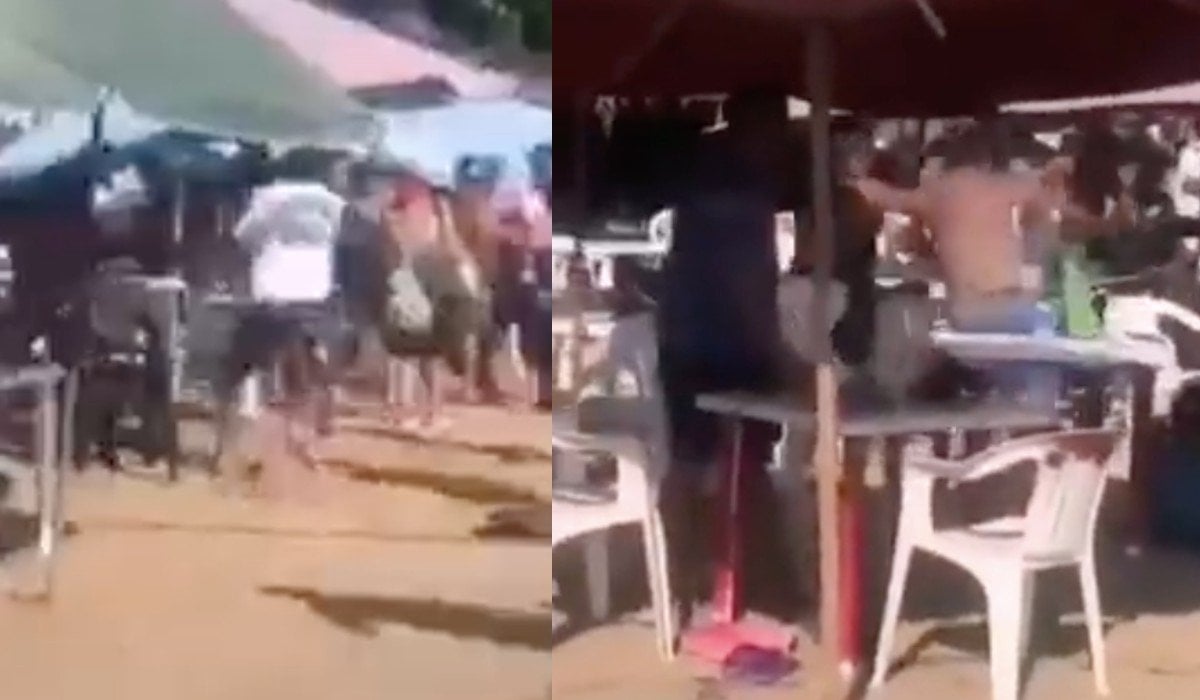 Vuelve a armarse pelea campal en Acapulco entre turistas de CDMX y empleados de un negocio en la playa