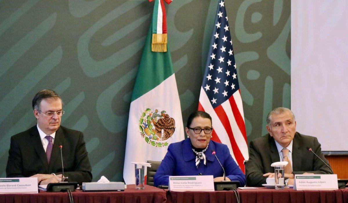 Rosa Icela Rodriguez subrayó estrategias para construir la paz en el Diálogo de Alto Nivel de Seguridad México-EUA