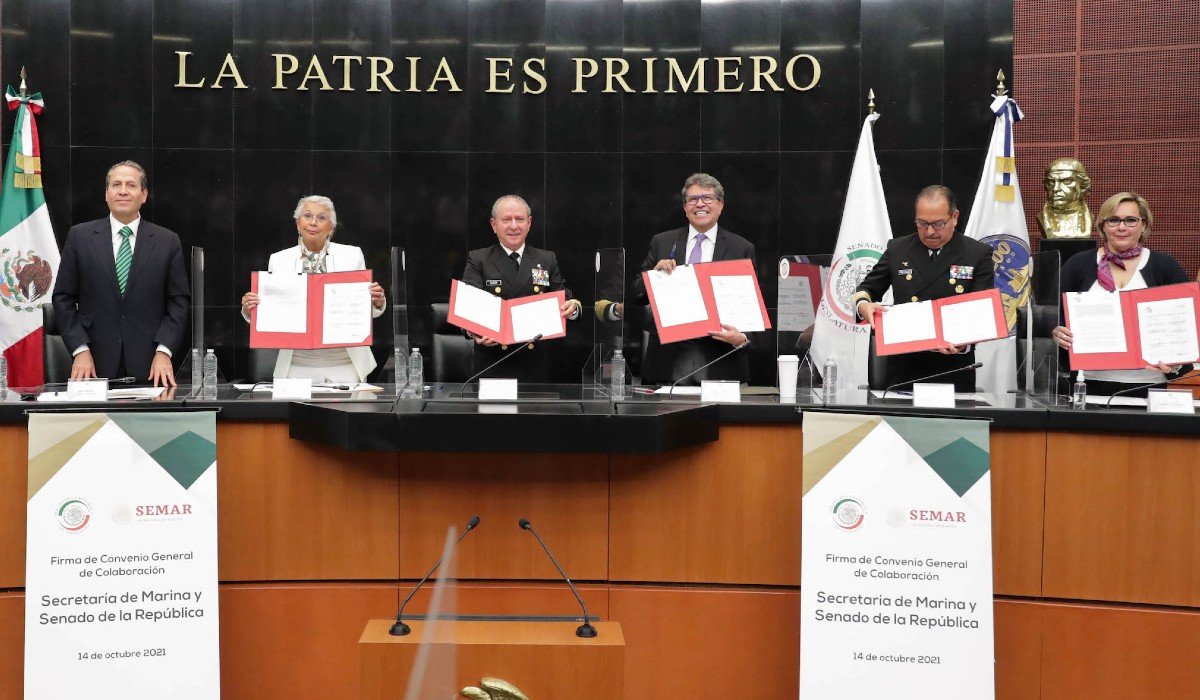 Dan luz verde en el Senado a crear la nueva Medalla de Honor Armada de México