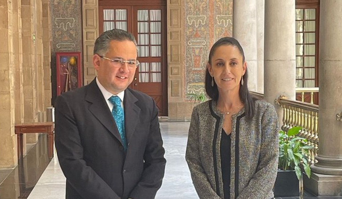 Santiago Nieto se reúne con Sheinbaum para dar seguimiento a asuntos vinculados con CDMX