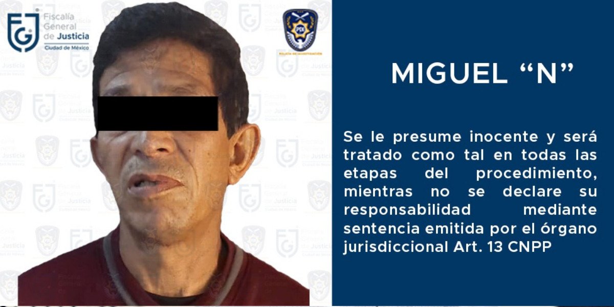 Presunto violador serial de CDMX suma 15 vinculaciones a proceso