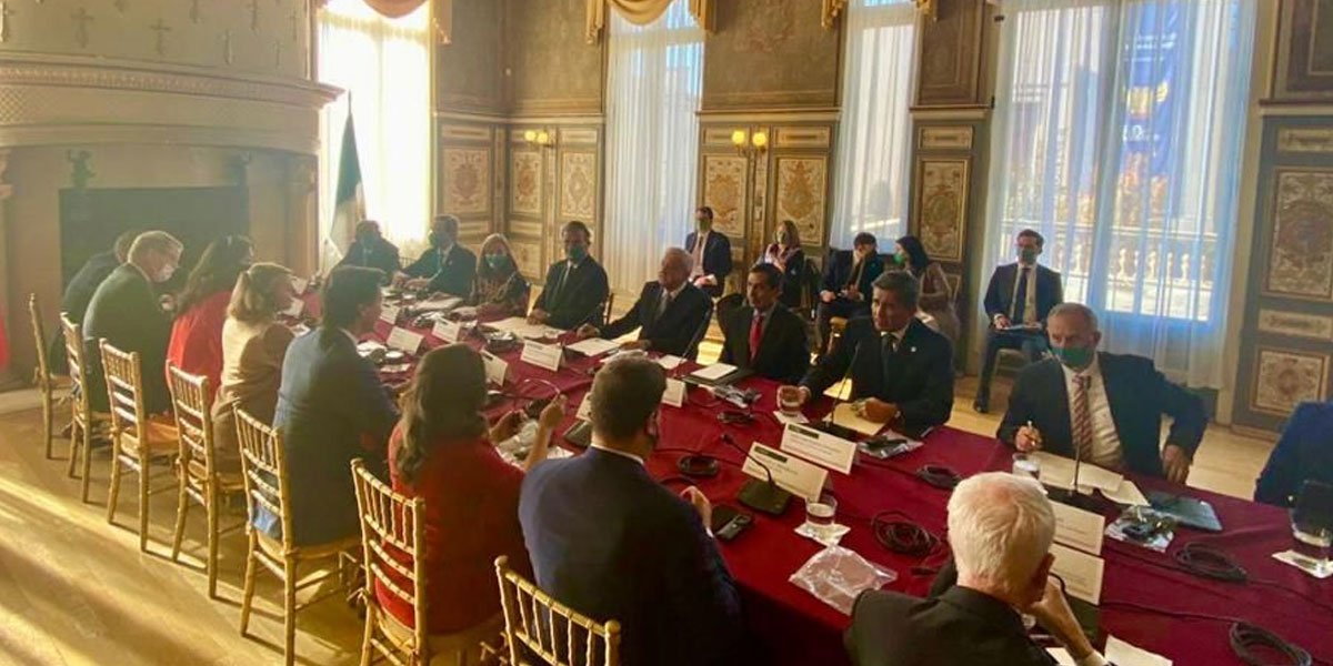 Concluye reunión bilateral de AMLO y Trudeau en Washington
