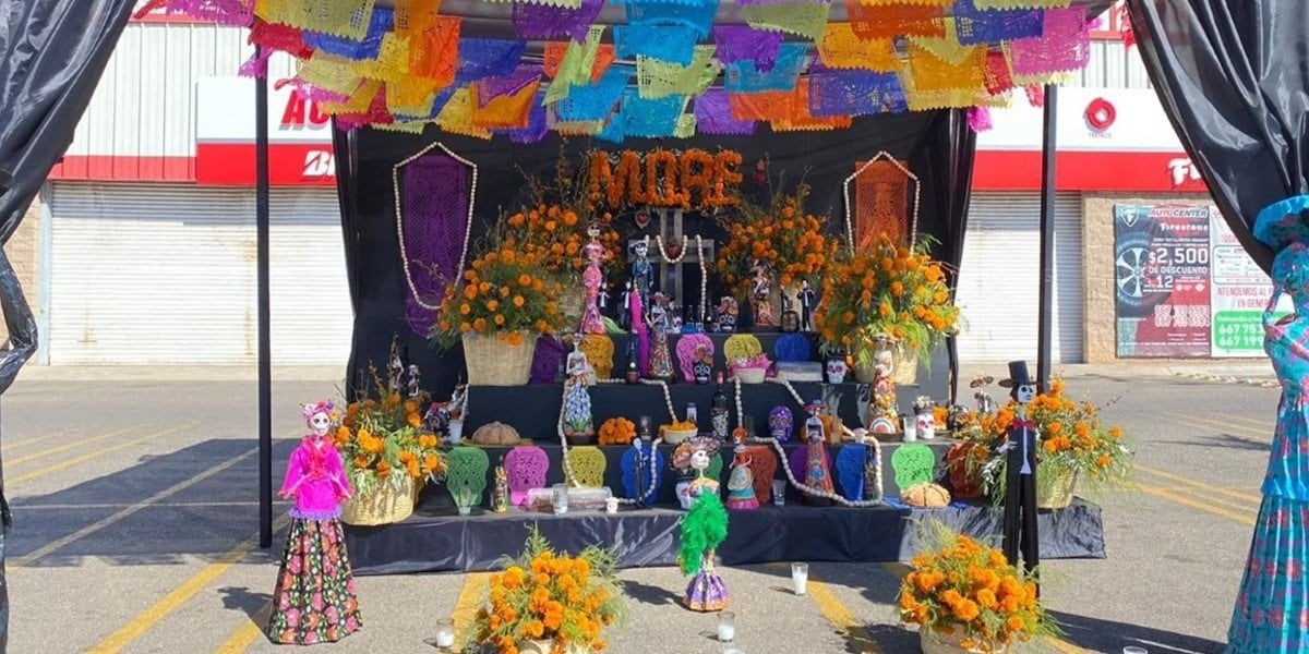 Recuerdan con ofrenda de muertos a Edgar Guzmán López, hijo mayor del ‘Chapo’ Guzmán Loera