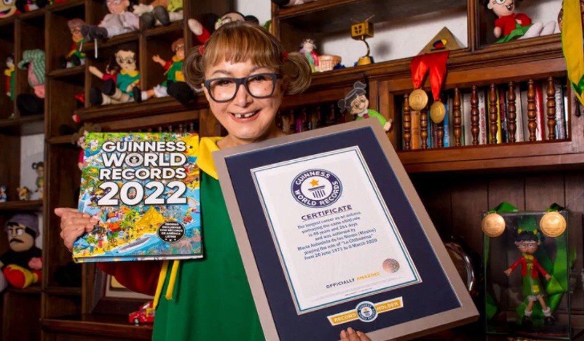 La Chilindrina logra Récord Guinness por más de 48 años interpretando a su personaje