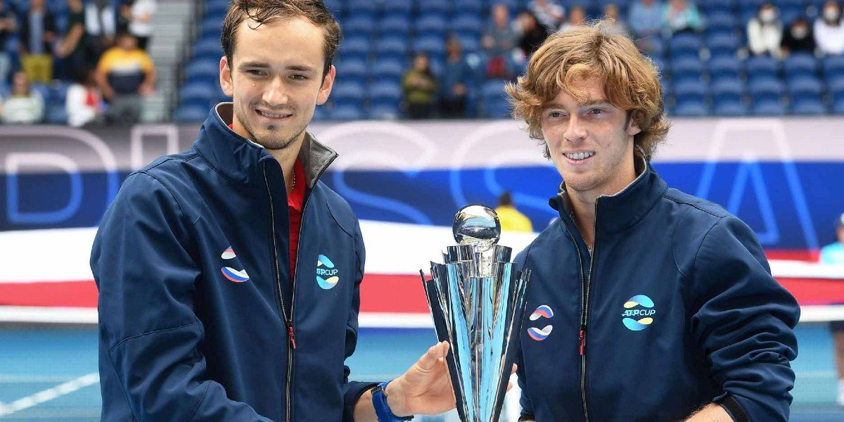Daniil Medvedev y Andrey Rublev disputarán juego de exhibición en la Arena CDMX