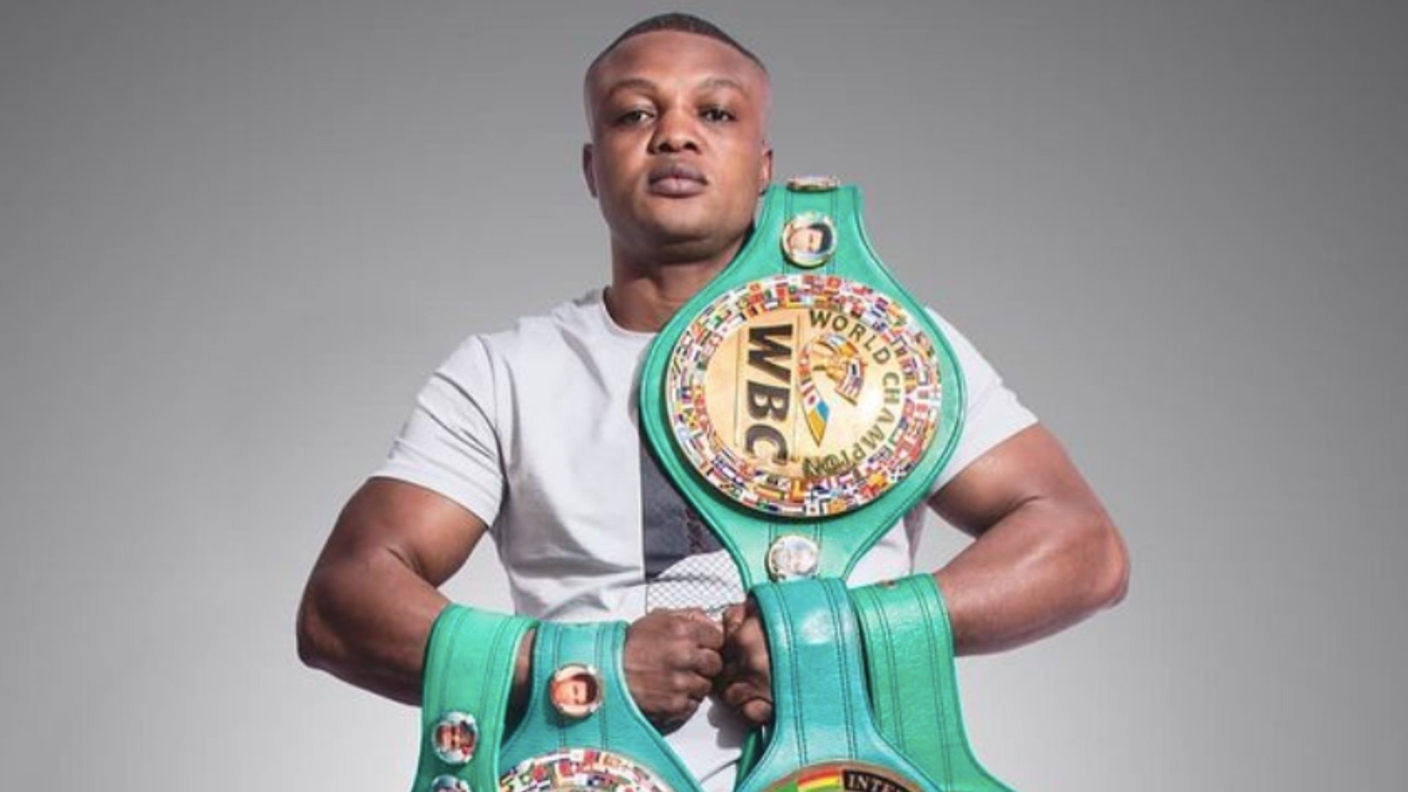 Él es Ilunga Makabu, el campeón que enfrentaría Canelo Álvarez en 2022