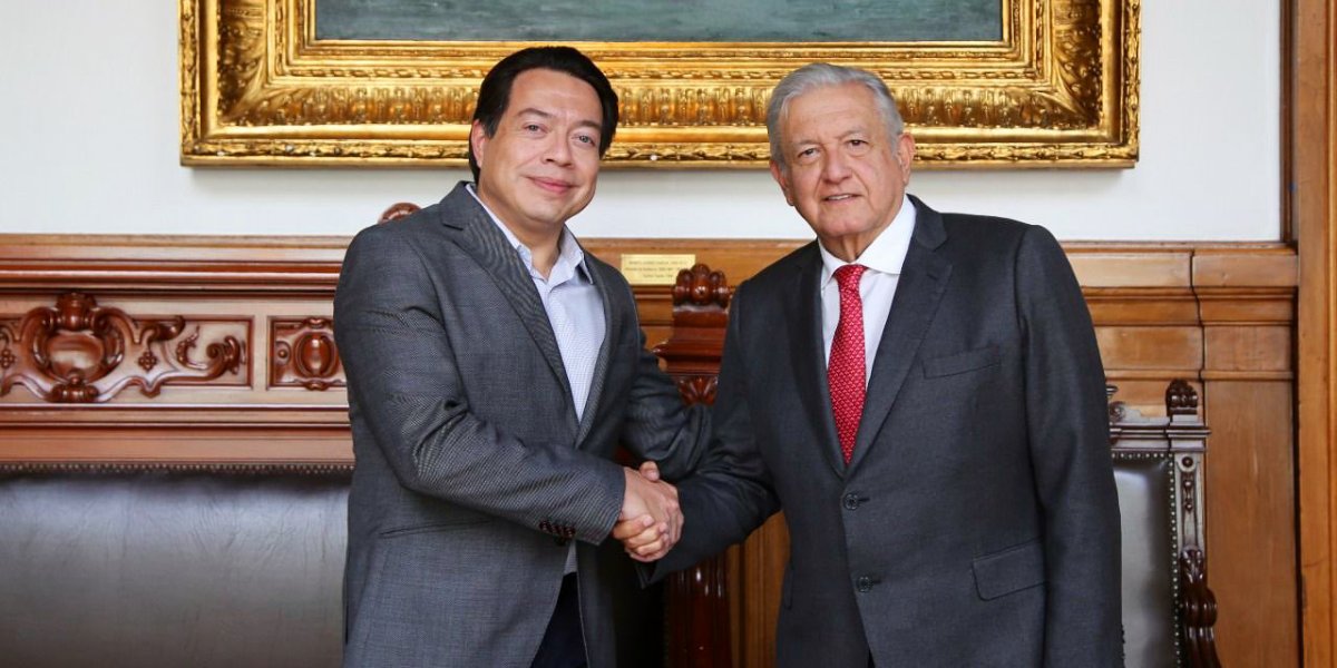 Delgado se reunió con AMLO en Palacio Nacional; hablaron de presupuesto reforma eléctrica y revocación de mandato