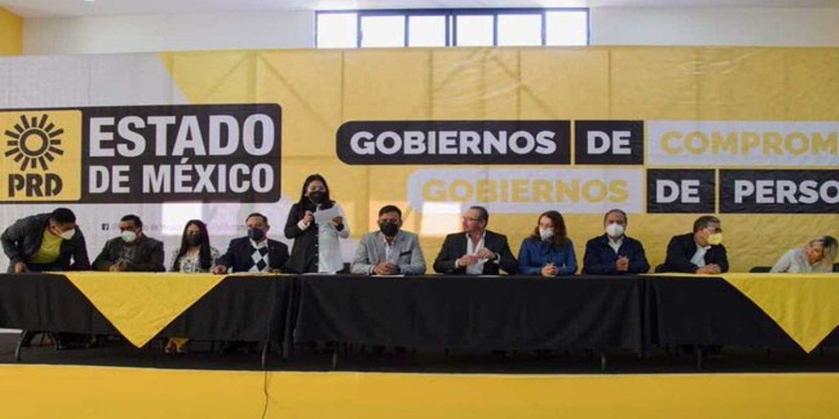PRD Edomex hizo ajustes en su estructura; cambiaron su representación ante IEEM