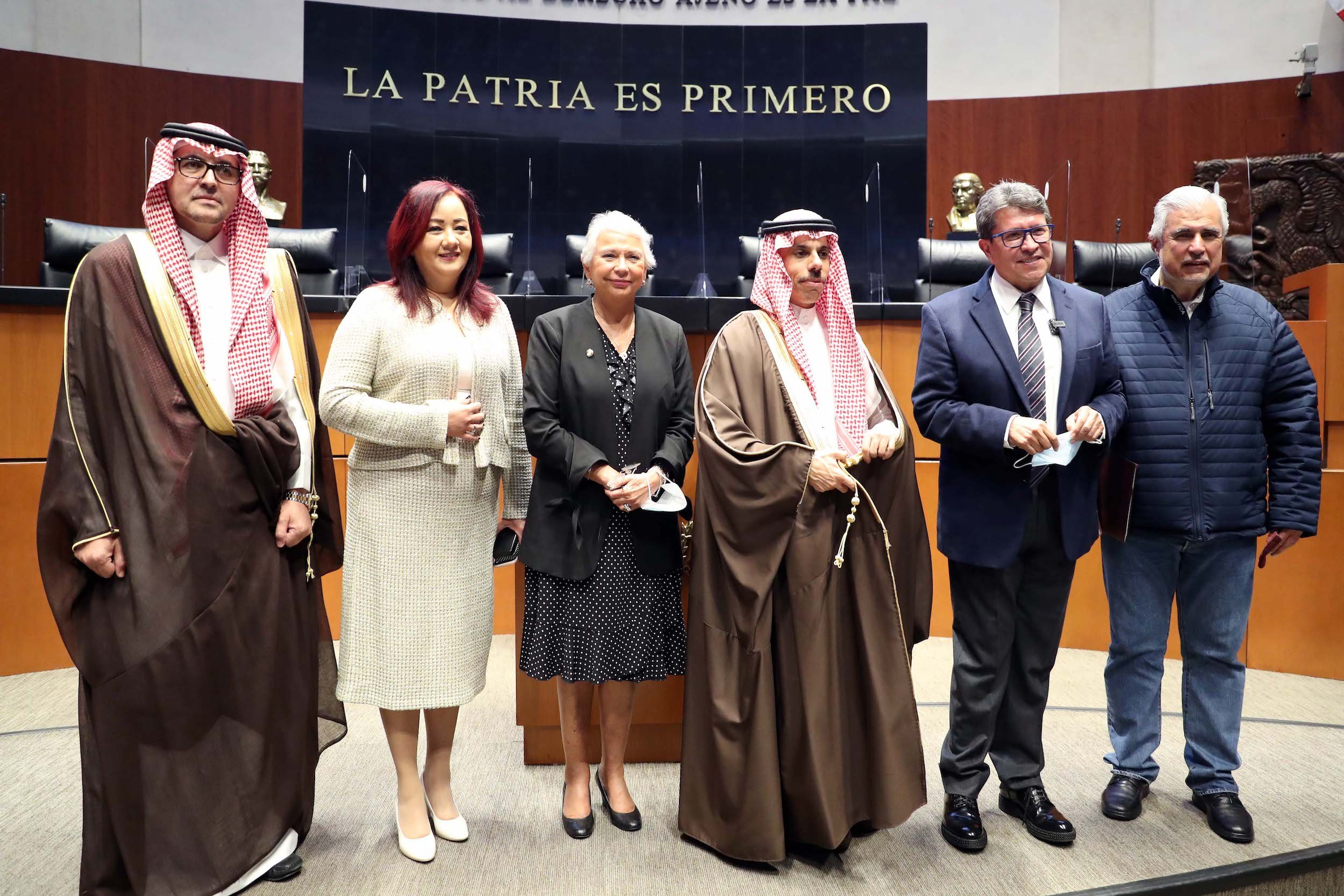 Monreal destaca visita de ministro de Arabia Saudita a México; confía en fortalecer vínculos entre ambos países