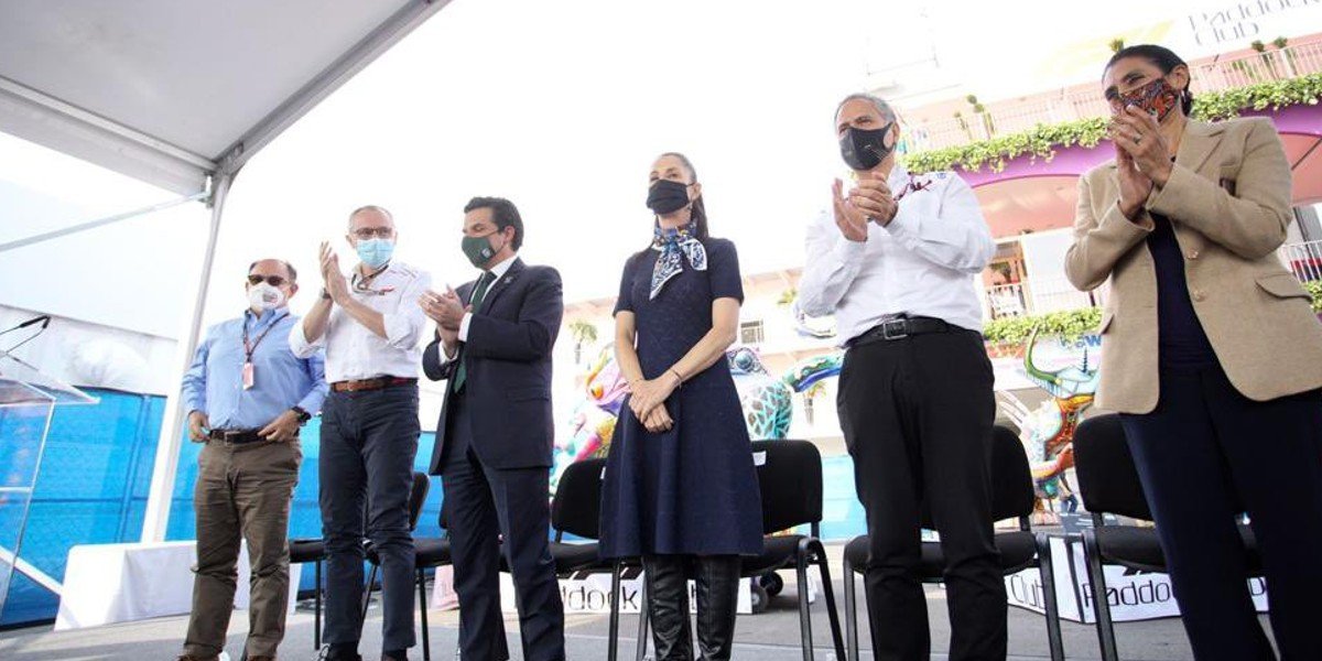 Carrera de F1 es una clara muestra de que se tiene confianza en CDMX destaca Claudia Sheinbaum