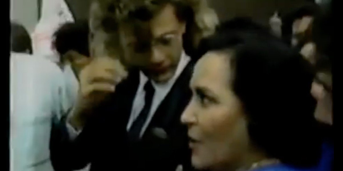 Así celebró Carmelita Salinas la llegada de Carlos Salinas a la Presidencia en 1988