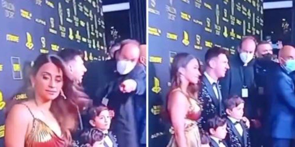 Messi se niega a que sacaran a su esposa de fotos tras ganar Balón de Oro