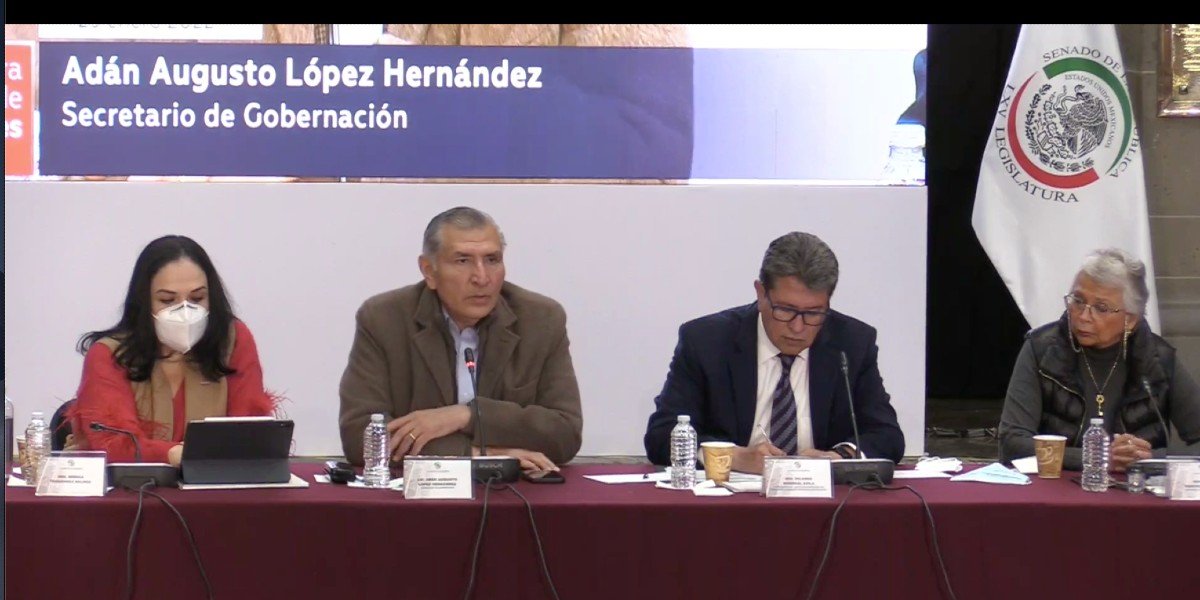 ¿Jalón de orejas a senadores de Morena? Adán Augusto López y Sánchez Cordero llaman a la unidad