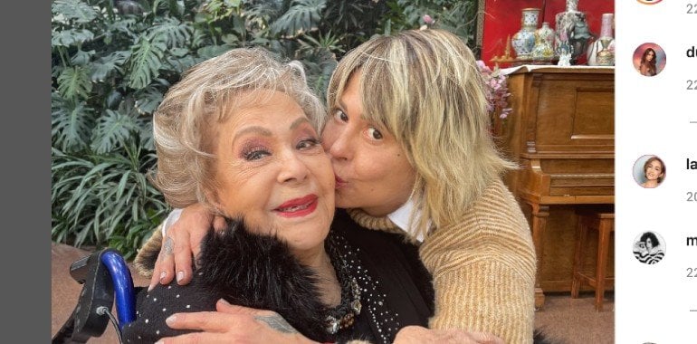 Reaparecen Silvia Pinal y Alejandra Guzmán en redes tras recuperarse de COVID-19: “Mi madre es un roble”