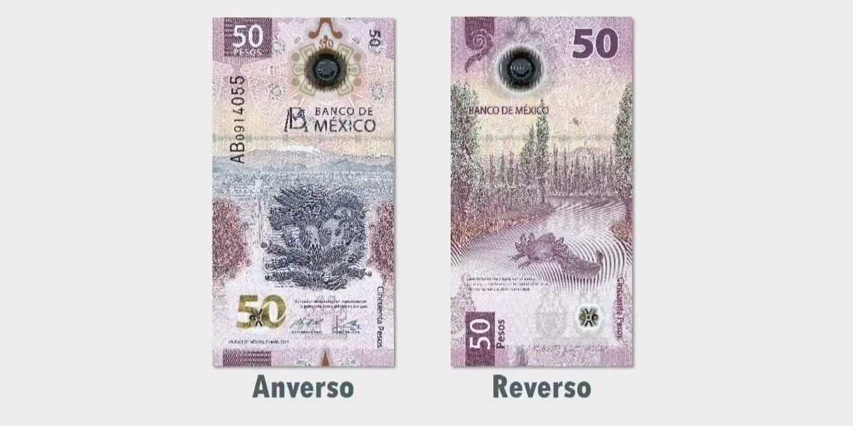 Gana Billete de 50 pesos del ajolote premio por mejor diseño de 2021