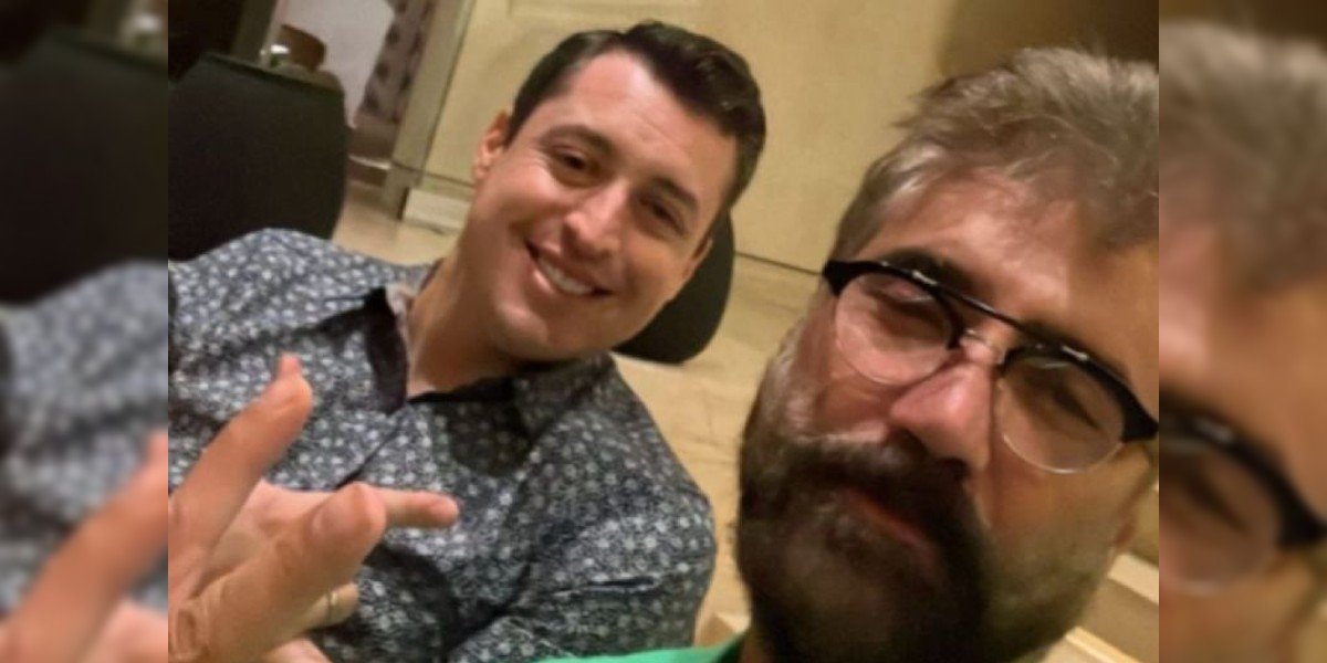 Colosio Riojas celebra Año Nuevo con el cantante Alejandro Fernández