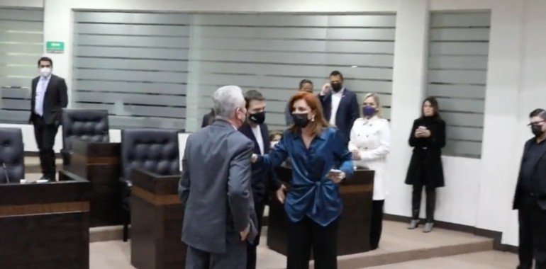 Presidenta del Congreso de Tamaulipas acusa a Zertuche de amenazarla con removerla de la Mesa Directiva