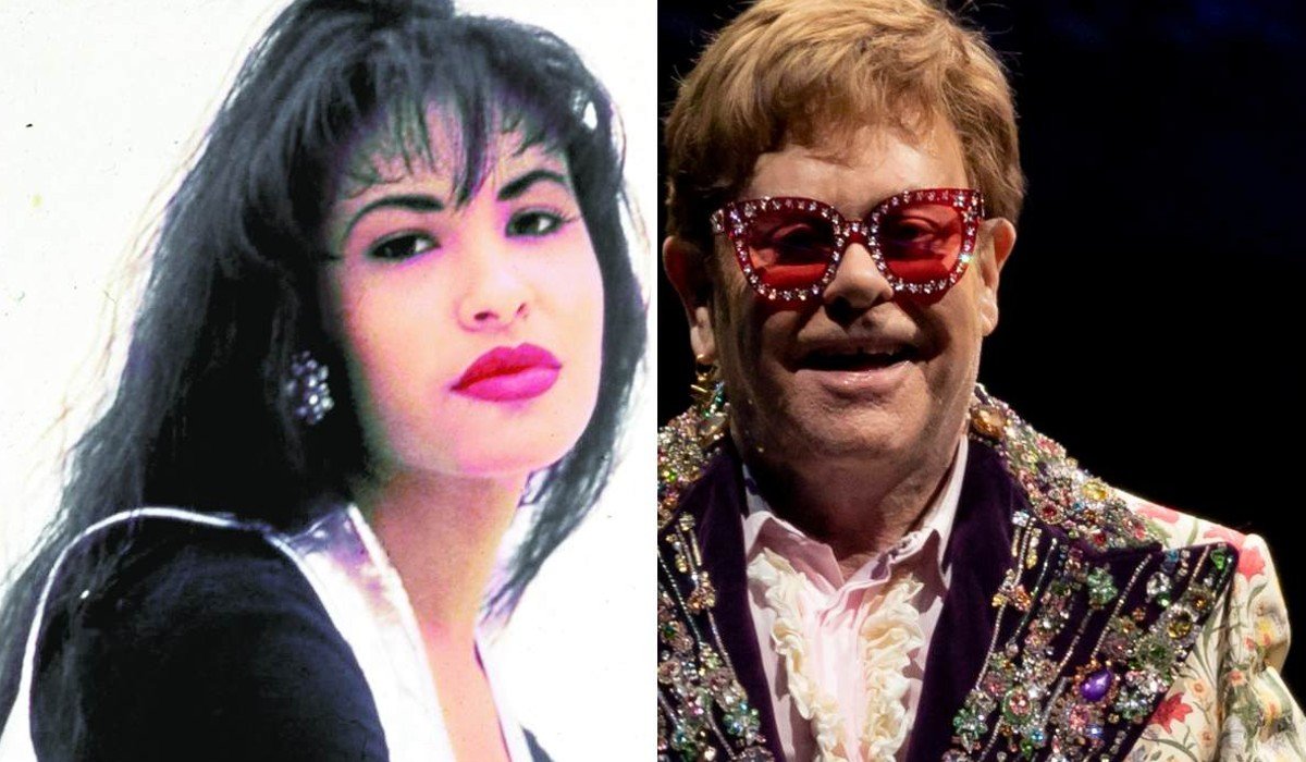Este fue el homenaje de Elton John hizo a Selena Quintanilla; causa revuelo en redes