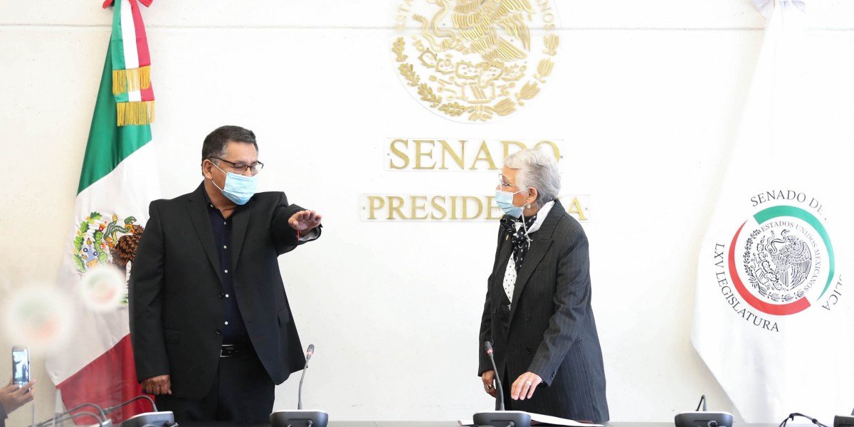 Rinde protesta como senador Faustino López, suplente de Américo Villarreal