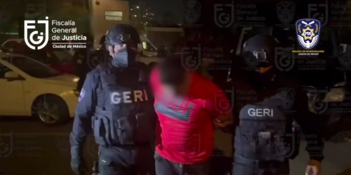 FGJCDMX detiene a líder del Cártel Los Rodolfos que operaba al sur de la capital