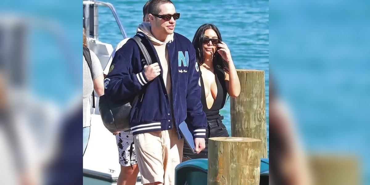 Captan a Kim Kardashian de vacaciones con su nueva pareja, Pete Davison