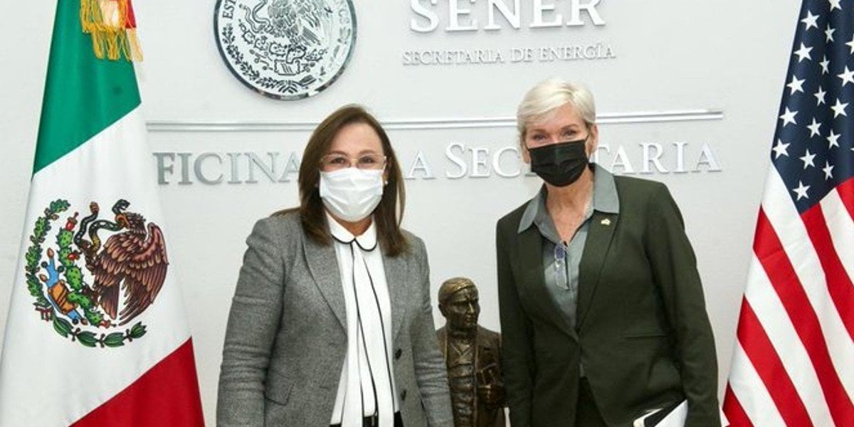 Rocío Nahle recibió a Jennifer Granholm; revisan políticas energéticas de México y EUA