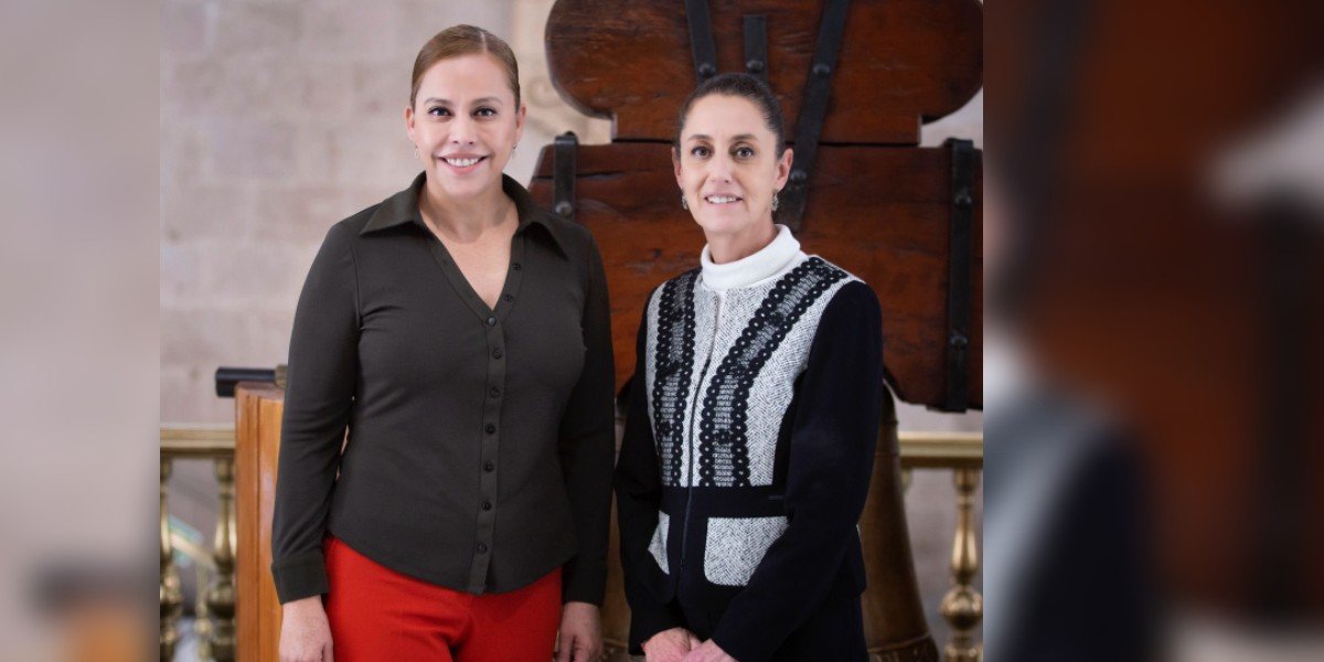 Sheinbaum se reúne con Marina Vitela, candidata de Morena al gobierno de Durango