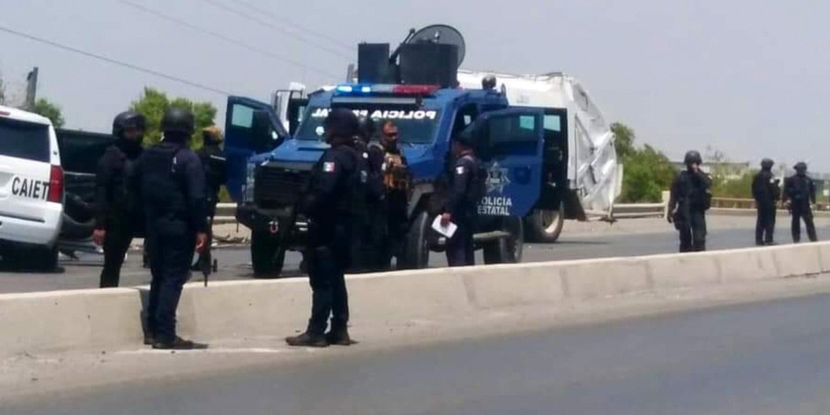 Sedena y Seguridad Pública de Tamaulipas instalan bloqueos carreteros en Nuevo Laredo tras balaceras
