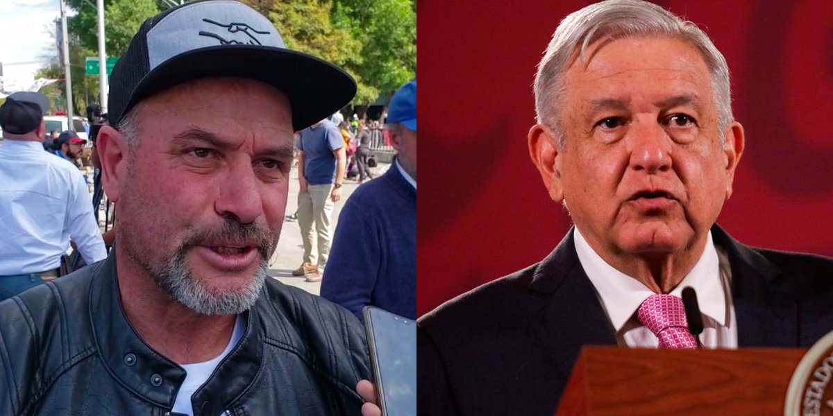 Adrián LeBarón alerta sobre 'amenazas del crimen organizado', pide a AMLO protección