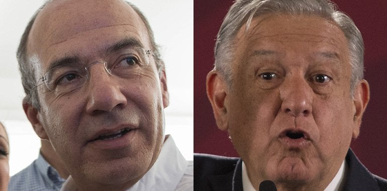 “No somos iguales. Bendito sea Dios”, revira Felipe Calderón a AMLO