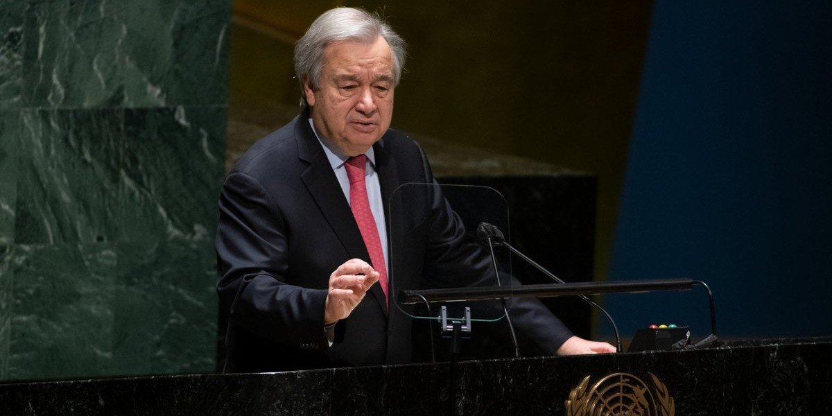 António Guterres asegura que Ucrania enfrenta crisis humanitaria: “la guerra no es una respuesta”