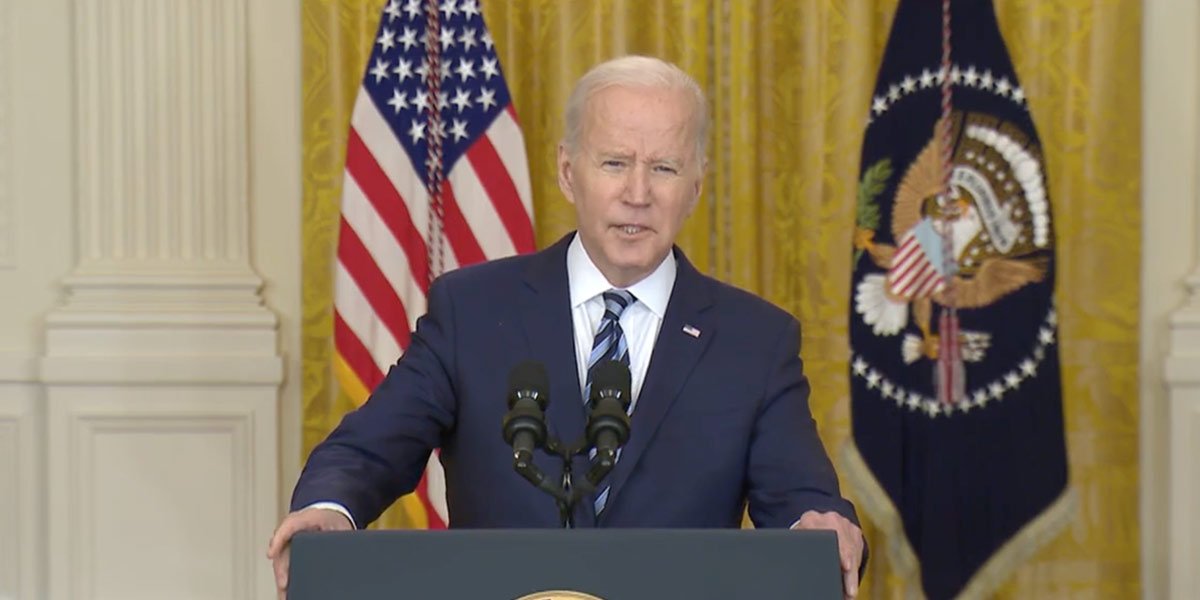 Biden da mensaje por invasión a Ucrania; anuncia “devastadoras” sanciones contra Rusia
