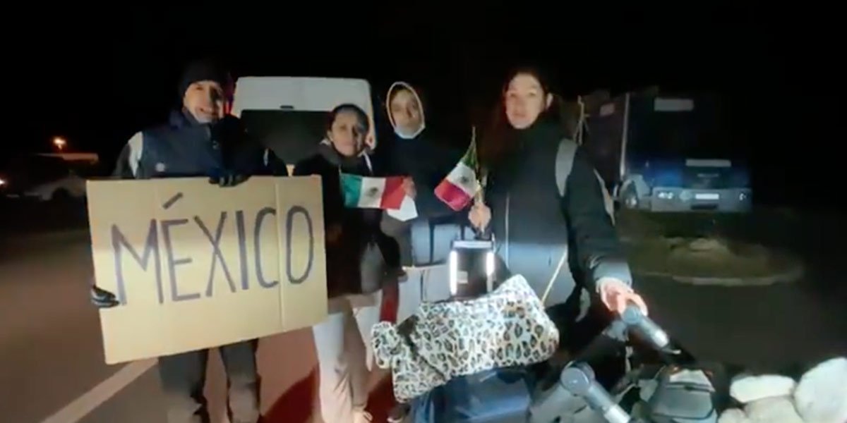 Confirma SRE que las primeras familias mexicanas desalojadas de Ucrania llegaron a Rumania