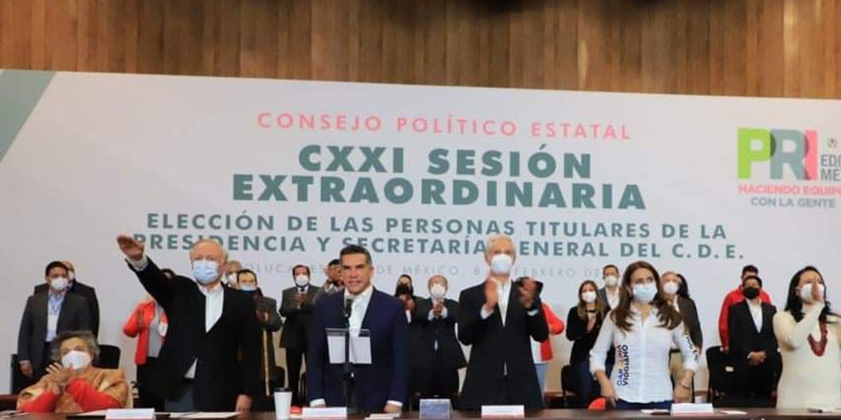 PRI en Edomex elige a Eric Sevilla como dirigente y ya alistan proceso para elección 2023