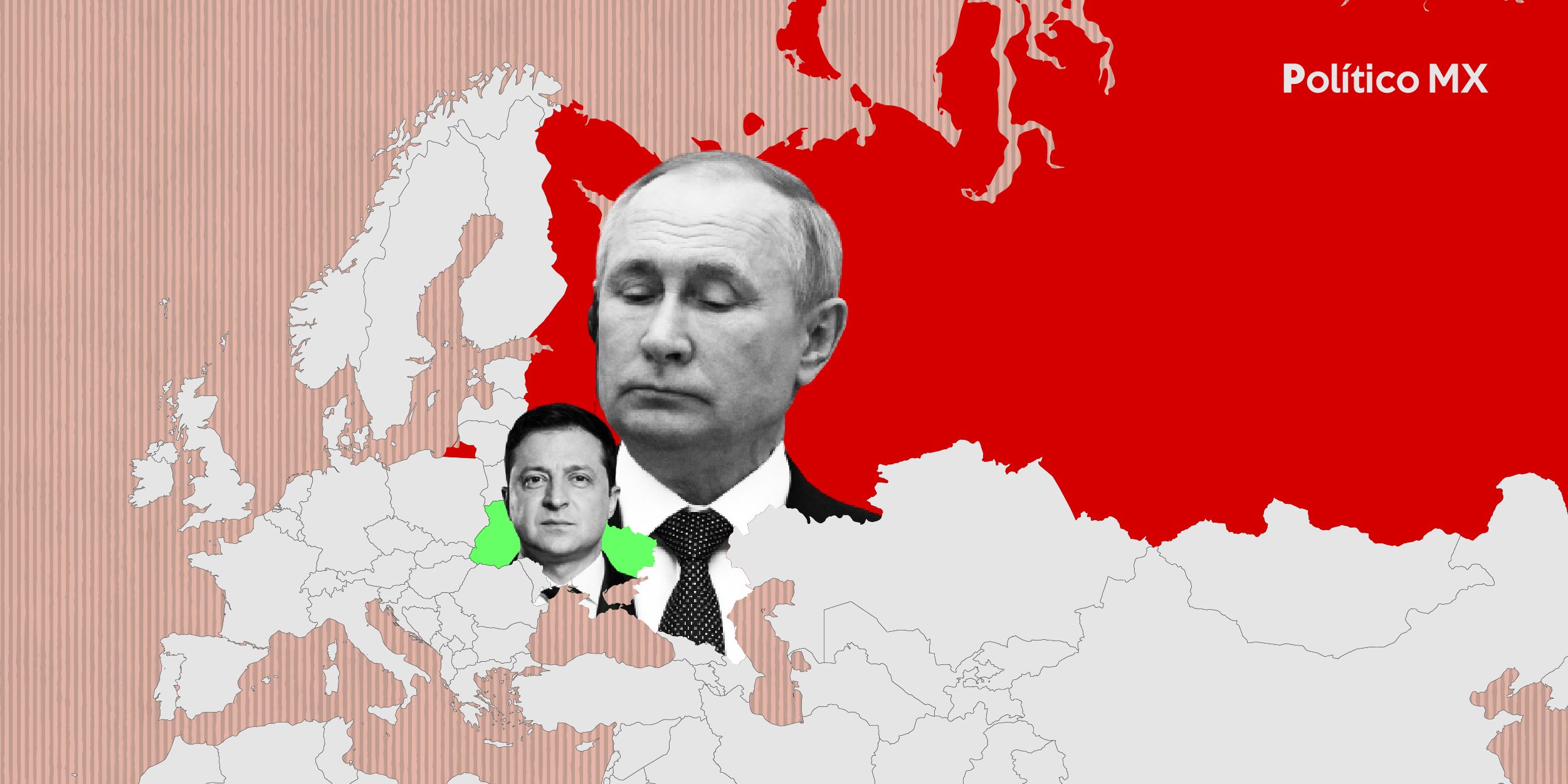 El conflicto entre Rusia y Ucrania en mapas