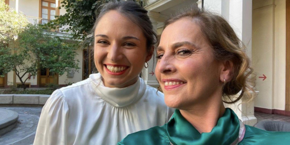 Gutiérrez Müller intercambia puntos de vista con Irina Karamanos, próxima primera dama de Chile