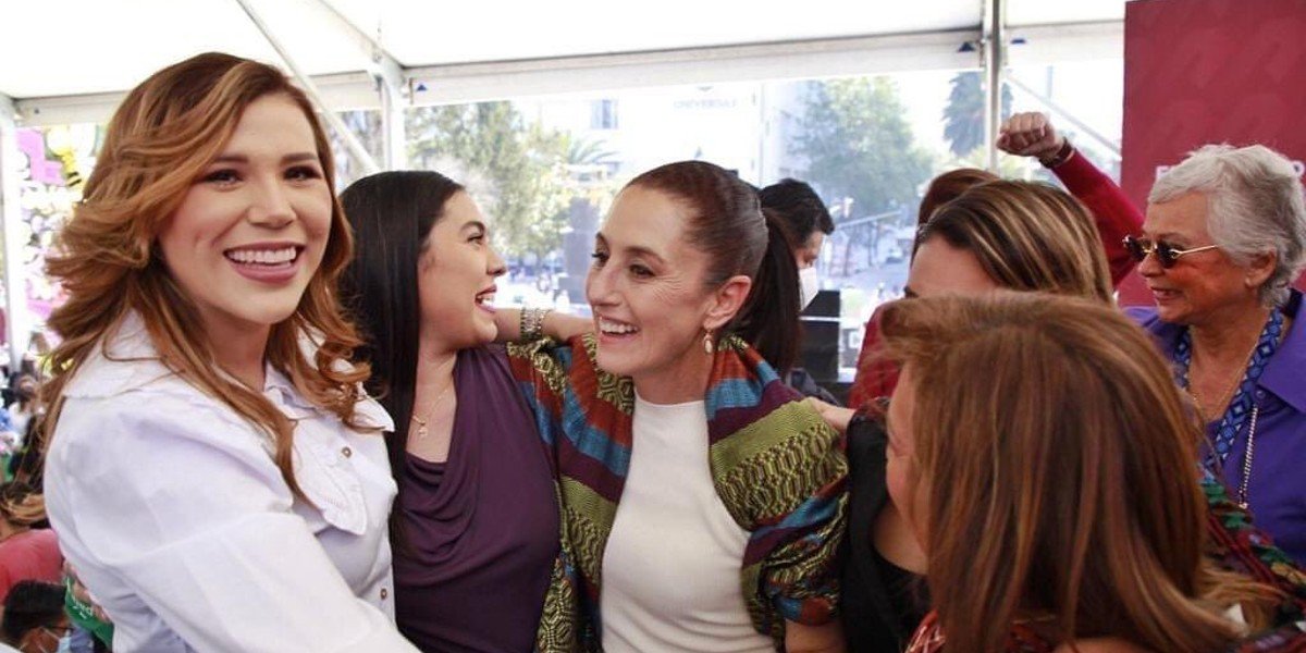 Elecciones 2024: Al grito de ¡presidenta, presidenta!, mujeres de la 4T respaldan a Claudia Sheinbaum