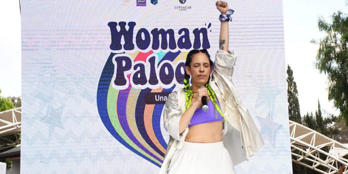 “Alto a la violencia”, exigen mujeres en concierto Woman Palooza 2022 en Coyoacán