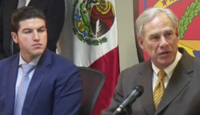 Samuel García y Greg Abbot firman acuerdo para agilizar tránsito en Puente Colombia
