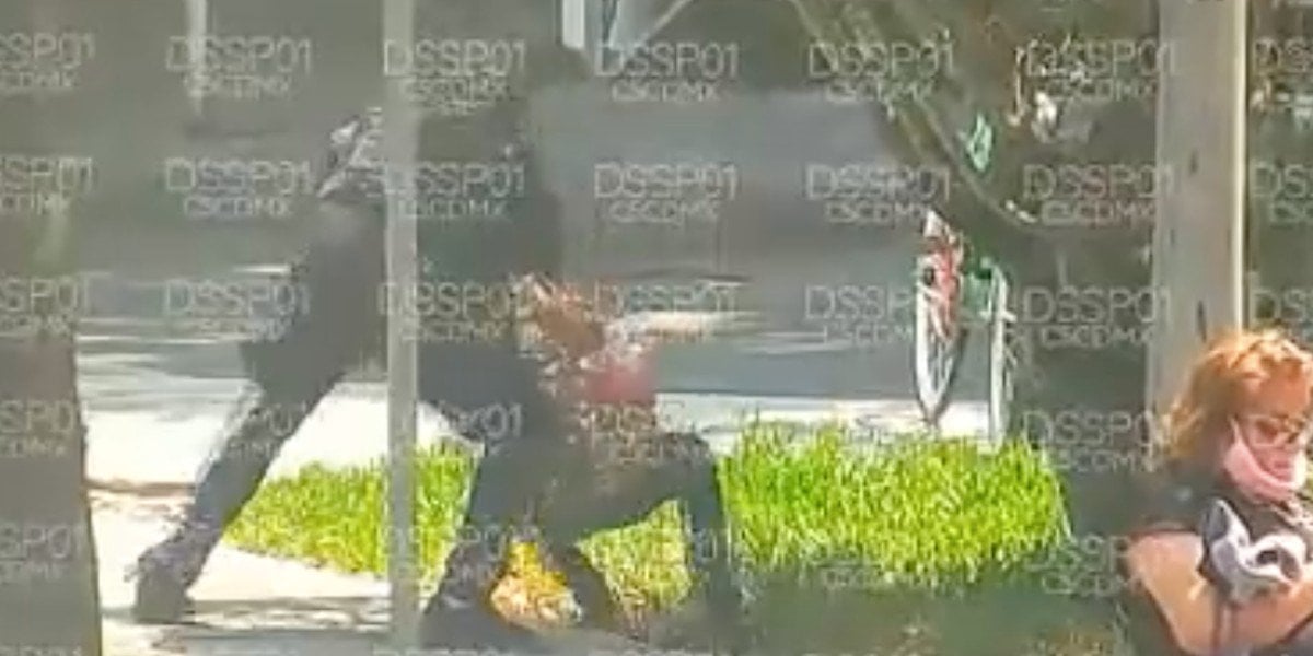 Detienen al hombre que atacó a un joven con un ladrillo en una taquería de CDMX